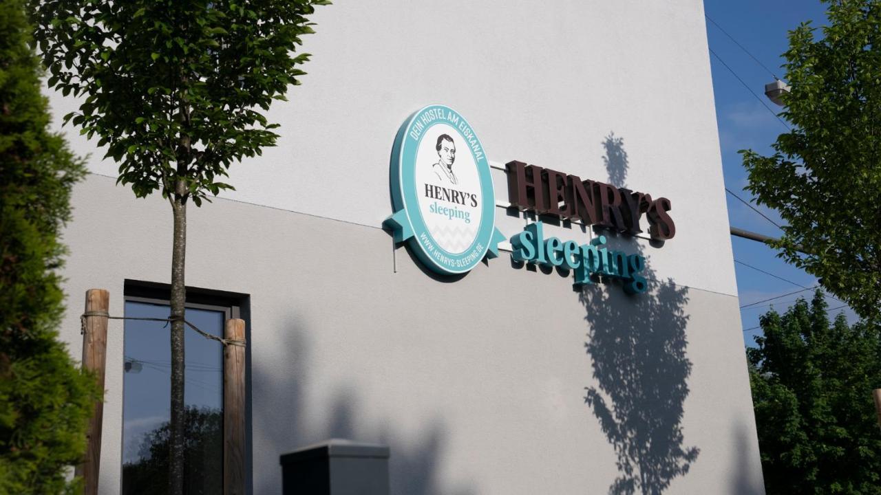Henrys Sleeping Am Augsburger Eiskanal Ngoại thất bức ảnh