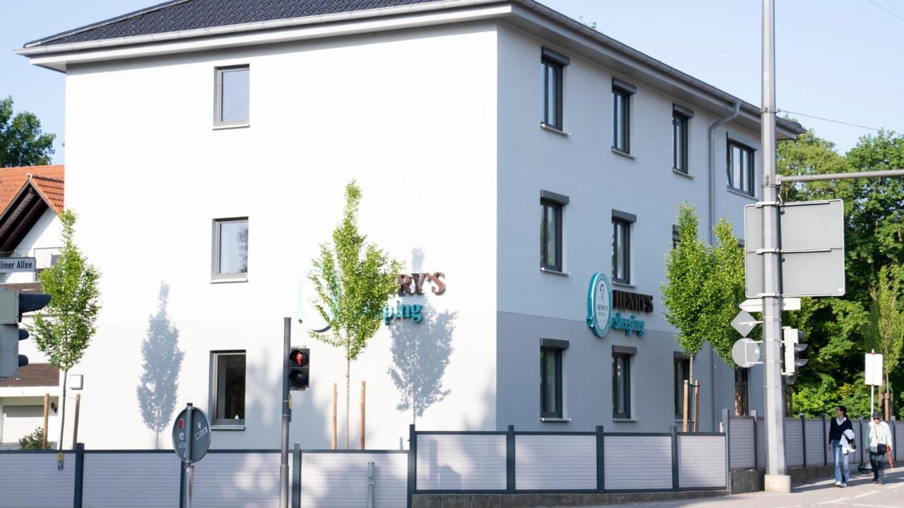 Henrys Sleeping Am Augsburger Eiskanal Ngoại thất bức ảnh