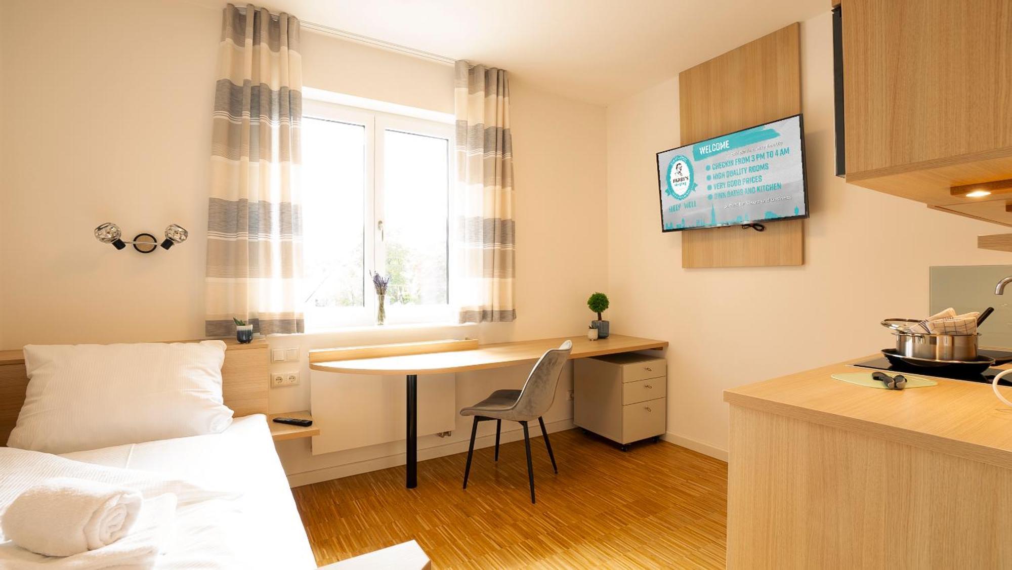 Henrys Sleeping Am Augsburger Eiskanal Ngoại thất bức ảnh